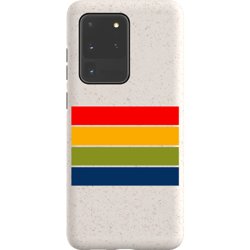 Stepping Green Phone Case Retro Stripes Horizontal Bio Case