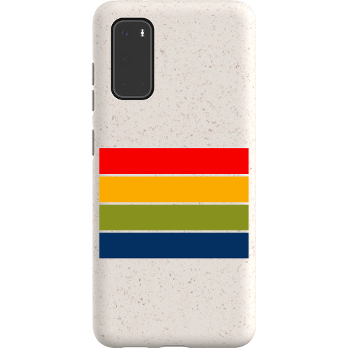Stepping Green Phone Case Retro Stripes Horizontal Bio Case