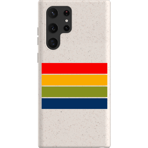 Stepping Green Phone Case Retro Stripes Horizontal Bio Case