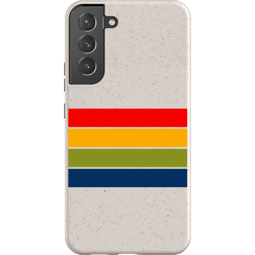 Stepping Green Phone Case Retro Stripes Horizontal Bio Case