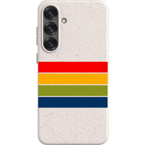 Stepping Green Phone Case Retro Stripes Horizontal Bio Case