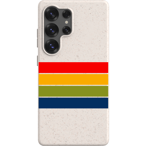 Stepping Green Phone Case Retro Stripes Horizontal Bio Case