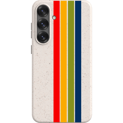 Stepping Green Phone Case Retro Stripes Vertical Bio Case