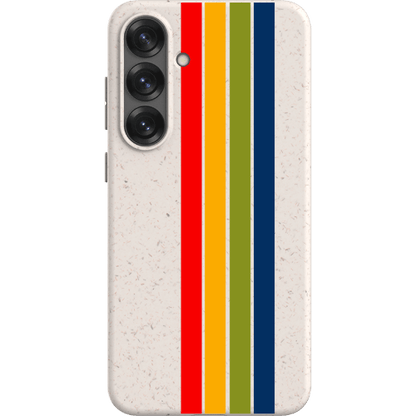 Stepping Green Phone Case Retro Stripes Vertical Bio Case