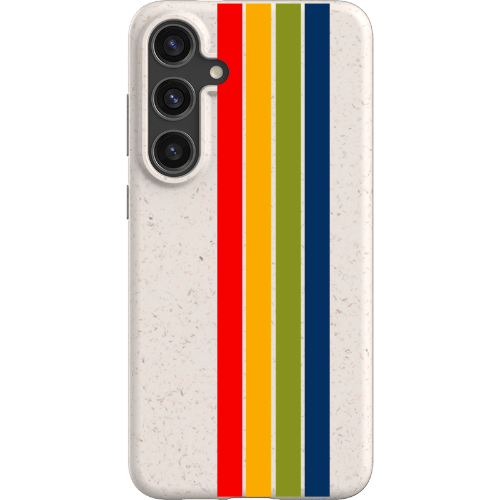 Stepping Green Phone Case Retro Stripes Vertical Bio Case