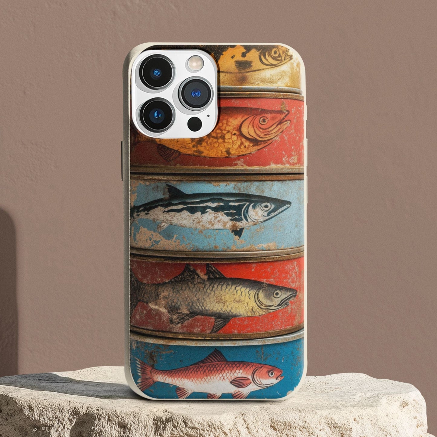 Stepping Green Phone Case Sardine Cans Bio Case