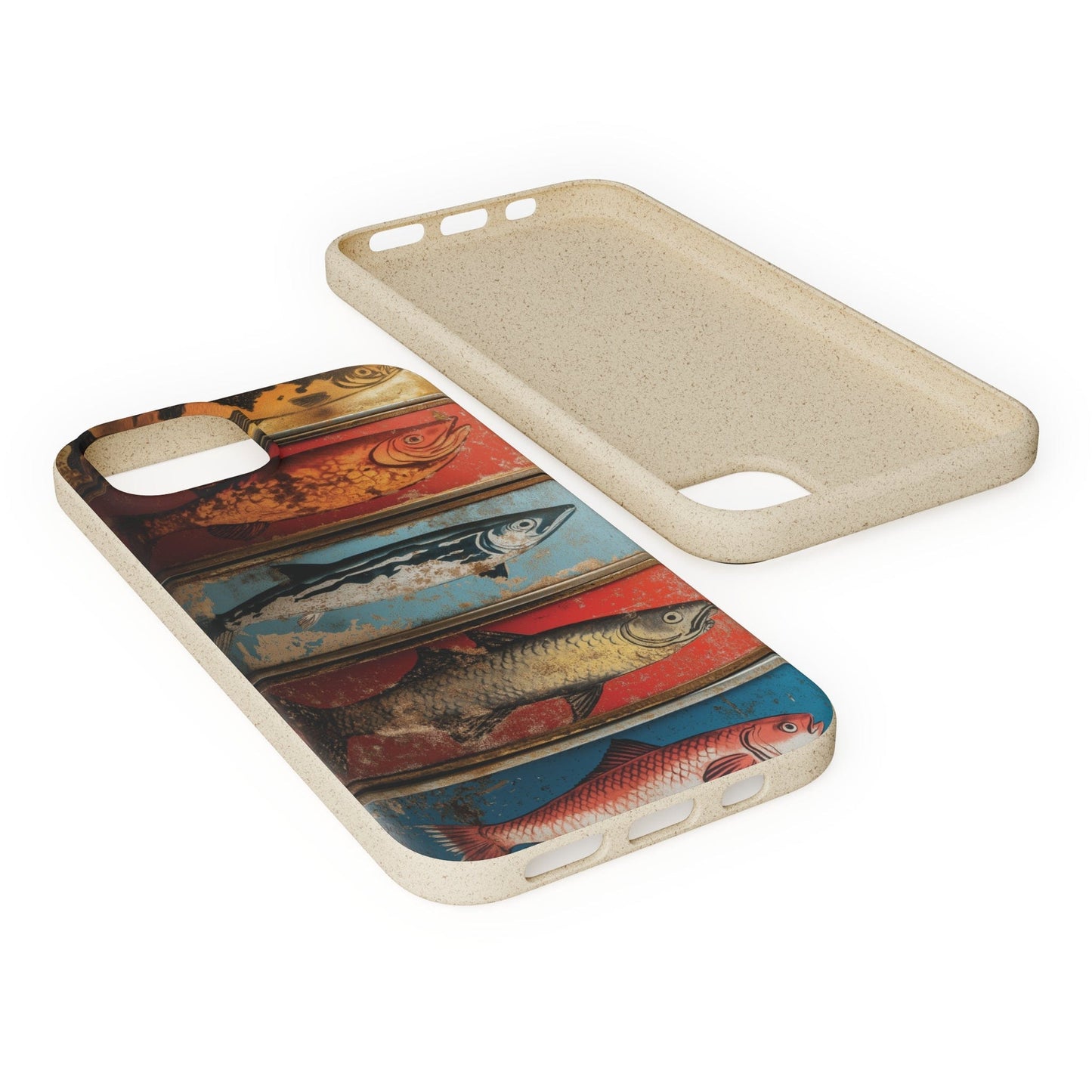 Stepping Green Phone Case Sardine Cans Bio Case