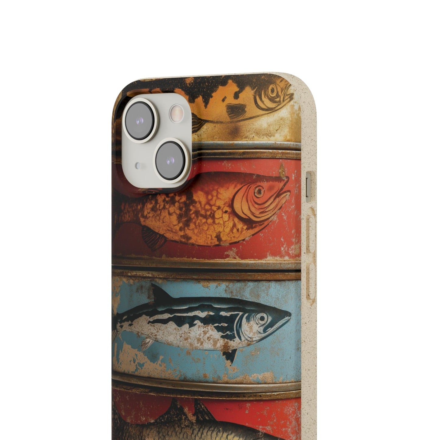 Stepping Green Phone Case Sardine Cans Bio Case