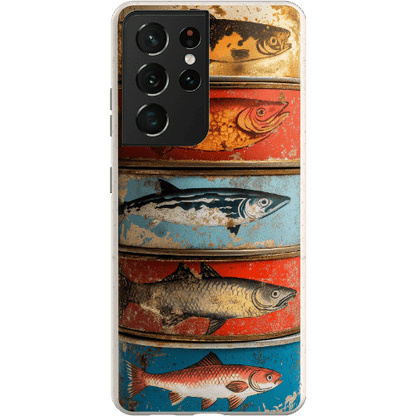 Stepping Green Phone Case Sardine Cans Bio Case