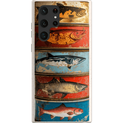 Stepping Green Phone Case Sardine Cans Bio Case