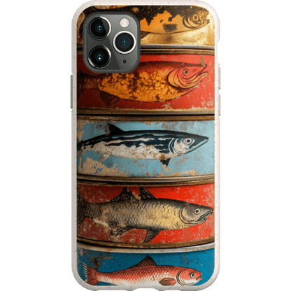 Stepping Green Phone Case Sardine Cans Bio Case