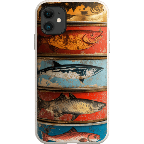 Stepping Green Phone Case Sardine Cans Bio Case