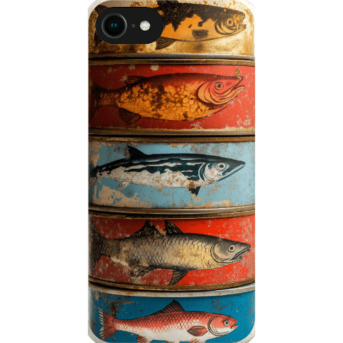 Stepping Green Phone Case Sardine Cans Bio Case