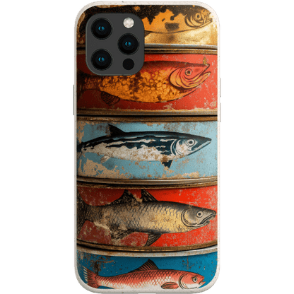 Stepping Green Phone Case Sardine Cans Bio Case
