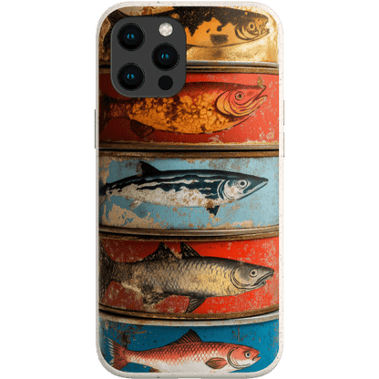 Stepping Green Phone Case Sardine Cans Bio Case