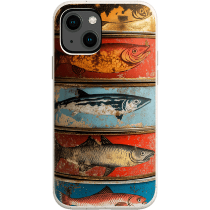 Stepping Green Phone Case Sardine Cans Bio Case