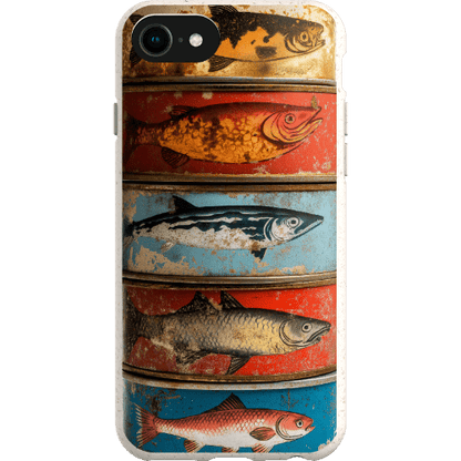 Stepping Green Phone Case Sardine Cans Bio Case
