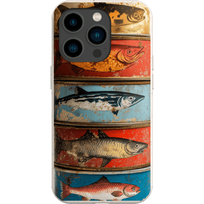 Stepping Green Phone Case Sardine Cans Bio Case