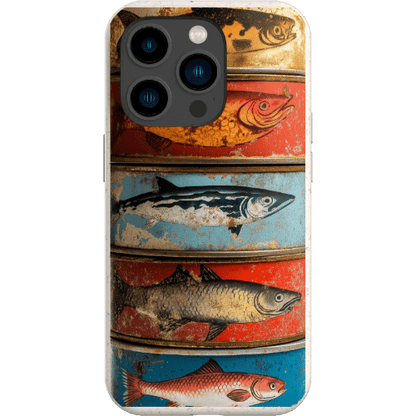 Stepping Green Phone Case Sardine Cans Bio Case
