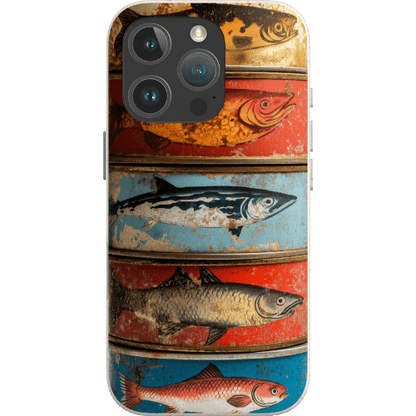 Stepping Green Phone Case Sardine Cans Bio Case