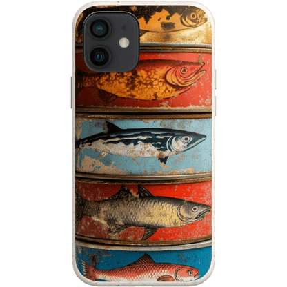 Stepping Green Phone Case Sardine Cans Bio Case