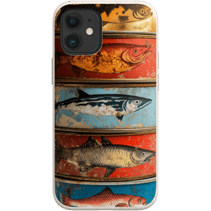 Stepping Green Phone Case Sardine Cans Bio Case