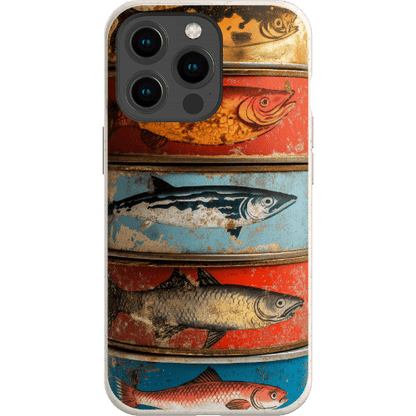 Stepping Green Phone Case Sardine Cans Bio Case