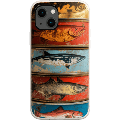 Stepping Green Phone Case Sardine Cans Bio Case
