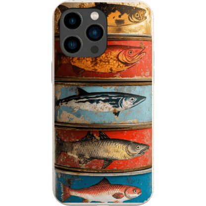Stepping Green Phone Case Sardine Cans Bio Case