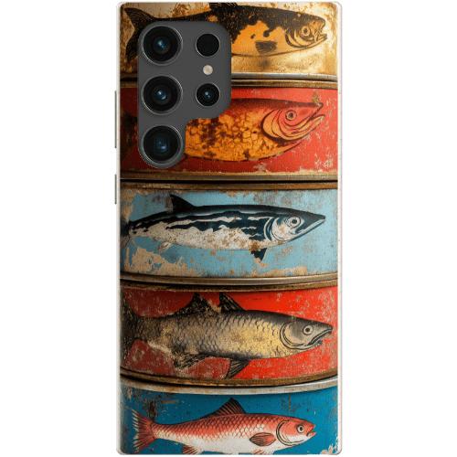Stepping Green Phone Case Sardine Cans Bio Case