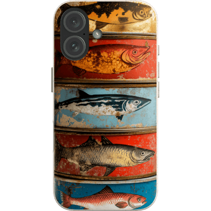 Stepping Green Phone Case Sardine Cans Bio Case