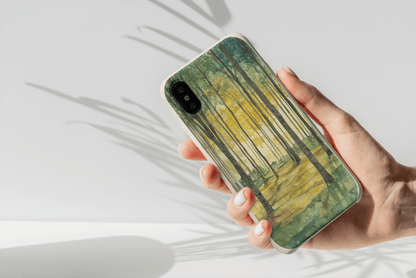 Stepping Green Phone Case Serene Forest Bio Case
