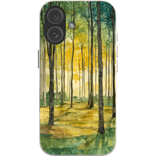 Stepping Green Phone Case Serene Forest Bio Case