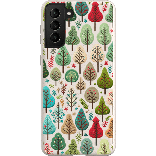 Stepping Green Phone Case Small Festive Trees Bio Case