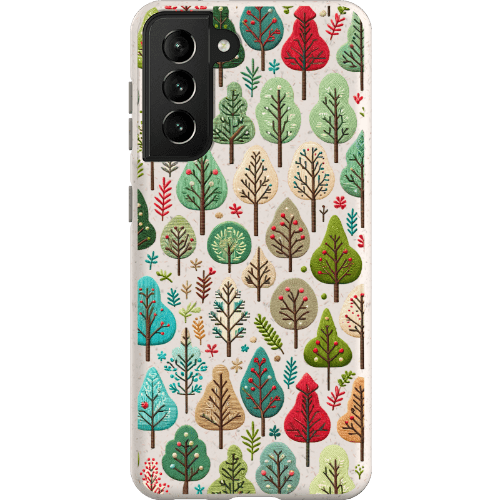 Stepping Green Phone Case Small Festive Trees Bio Case