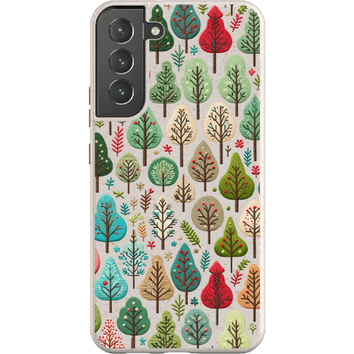 Stepping Green Phone Case Small Festive Trees Bio Case