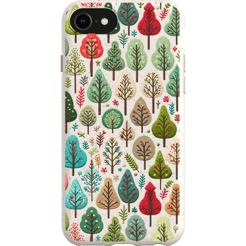Stepping Green Phone Case Small Festive Trees Bio Case