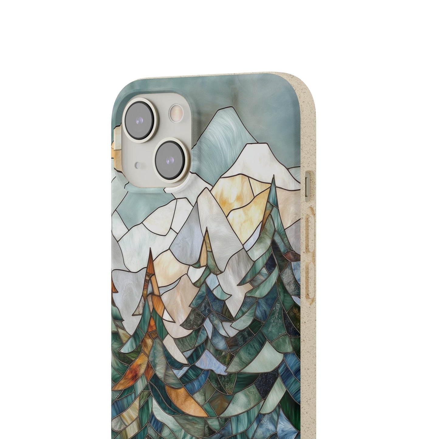 Stepping Green Phone Case Snowy Forest Bio Case
