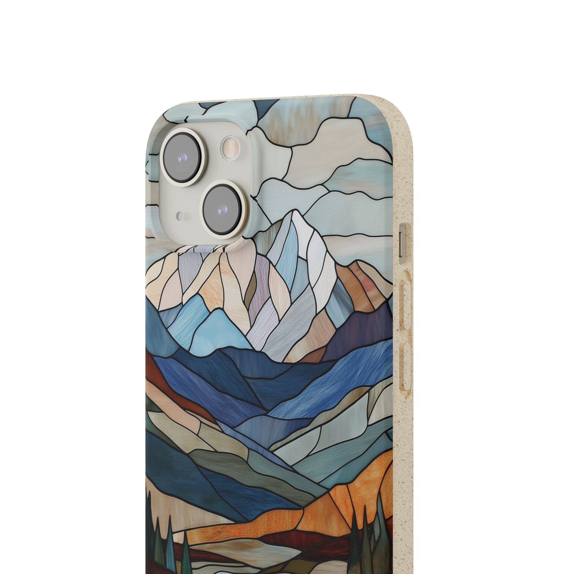 Stepping Green Phone Case Snowy Mountain Bio Case