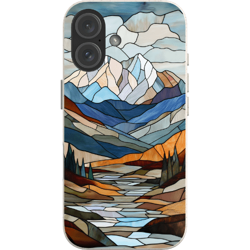 Stepping Green Phone Case Snowy Mountain Bio Case
