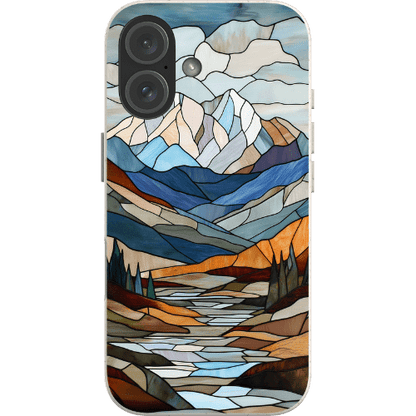 Stepping Green Phone Case Snowy Mountain Bio Case
