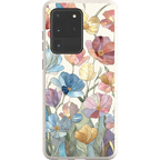 Stepping Green Phone Case Stained Glass Flowers Bio Case