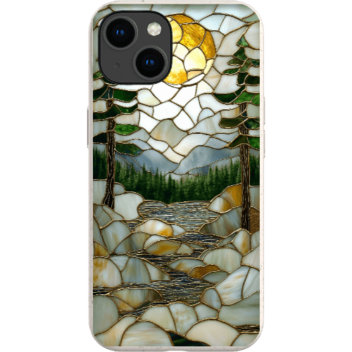 Stepping Green Phone Case Stained Glass Mountain Creek 2 Bio Case