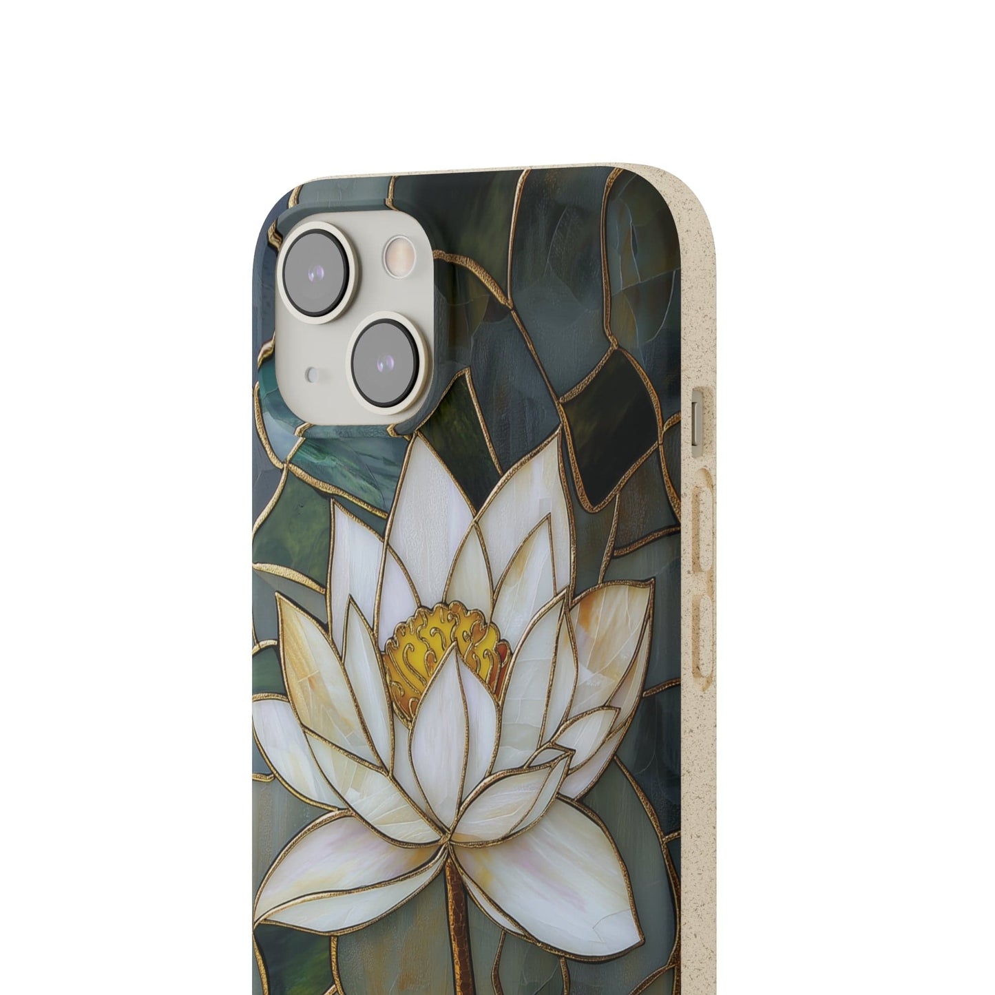 Stepping Green Phone Case Stained Glass White Lotus 2 Bio Case
