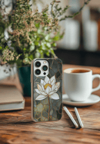 Stepping Green Phone Case Stained Glass White Lotus 2 Bio Case