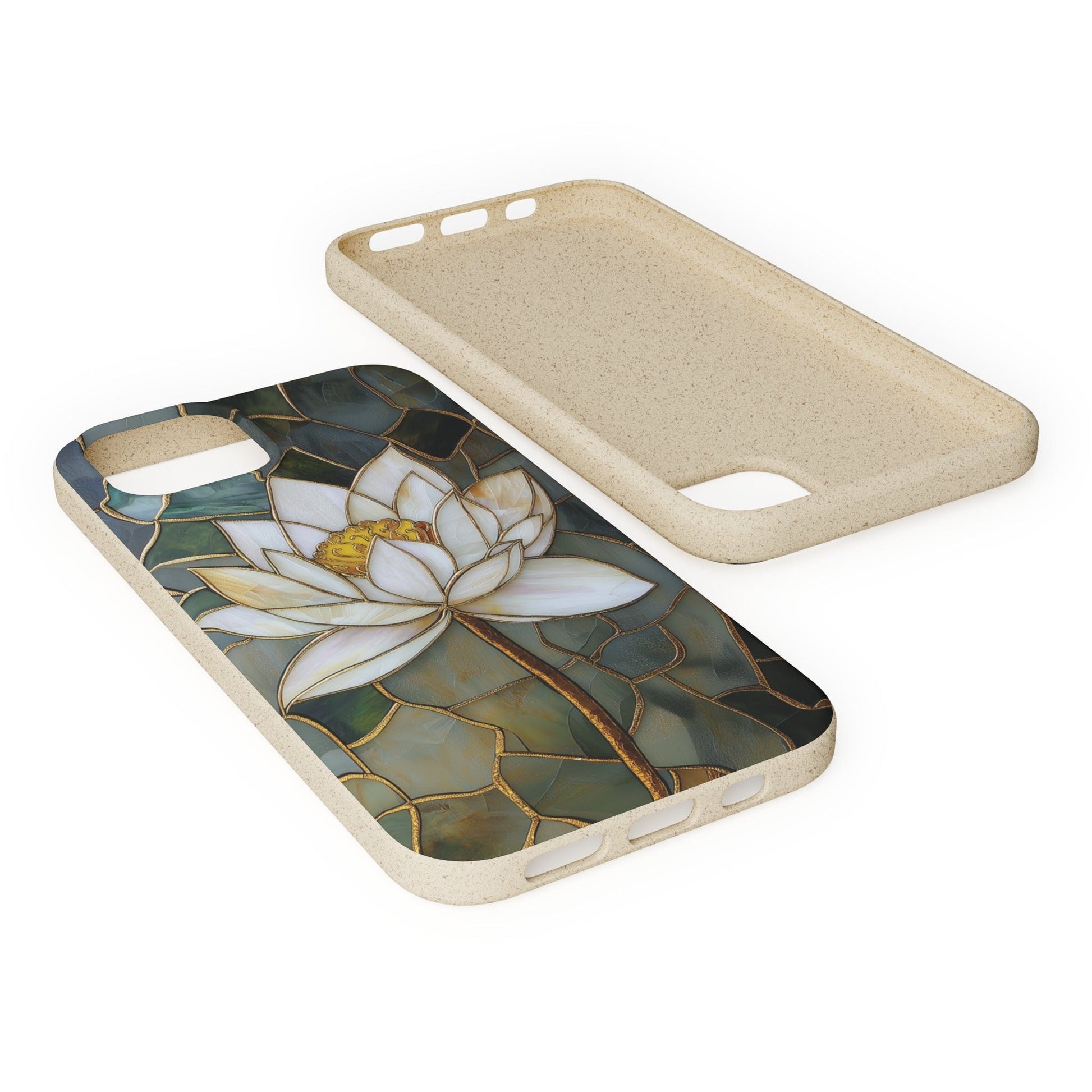 Stepping Green Phone Case Stained Glass White Lotus 2 Bio Case