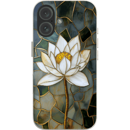 Stepping Green Phone Case Stained Glass White Lotus 2 Bio Case