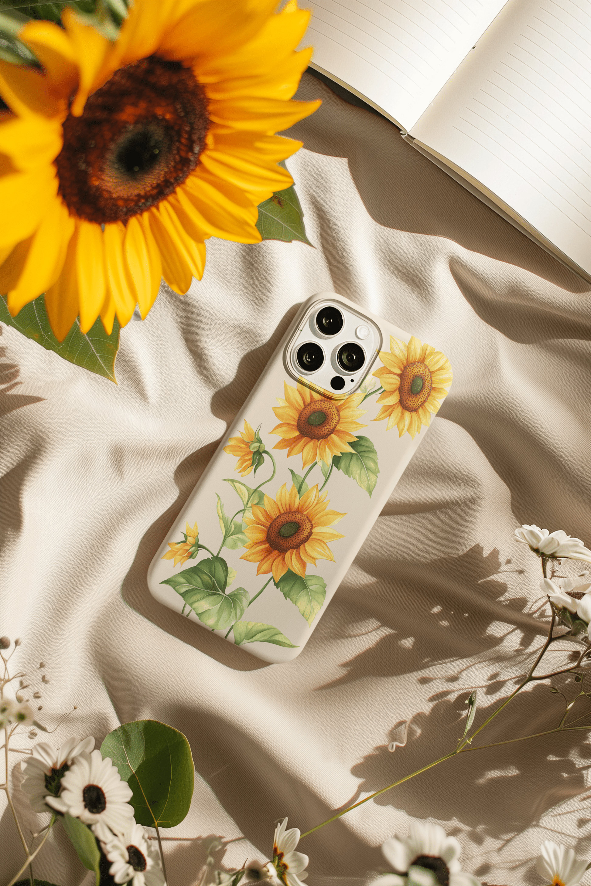 Stepping Green Phone Case Sunflowers 1 Bio Case