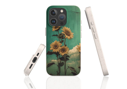 Stepping Green Phone Case Sunflowers to Sky Bio Case