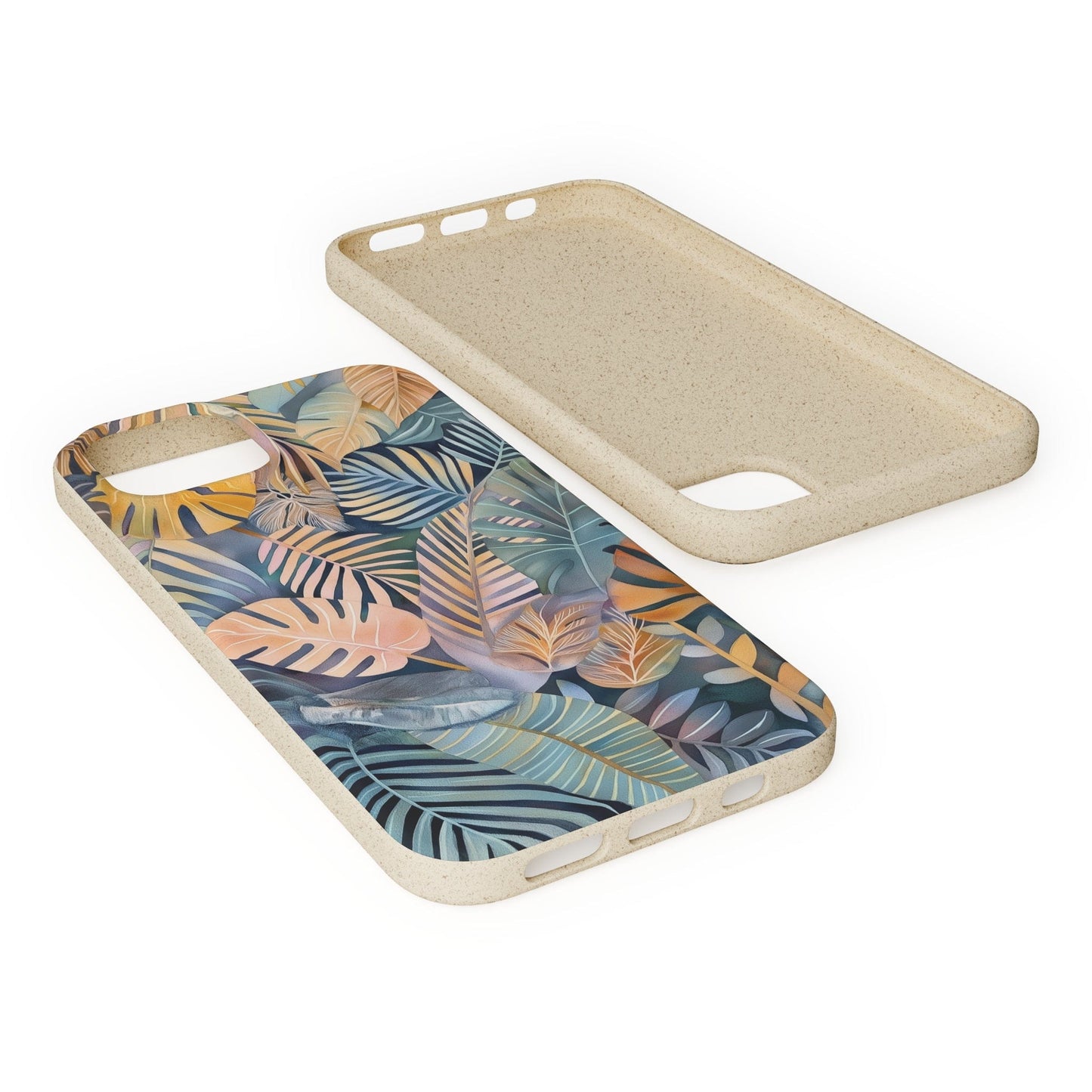 Stepping Green Phone Case Tropical Leaves Bio Case